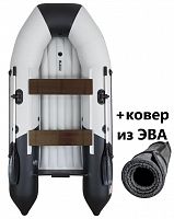 Лодка Таймень NX 2800 НДНД светло-серый/черный