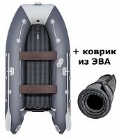 Лодка Таймень LX 3600 НДНД графит/светло-серый